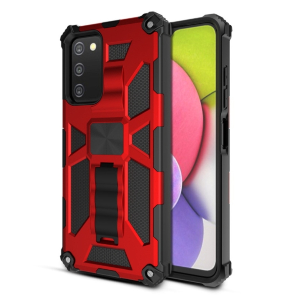 🔖 Samsung Galaxy AO3s (A037U) - MyBat Hybrid Case - Red & Black - NIB